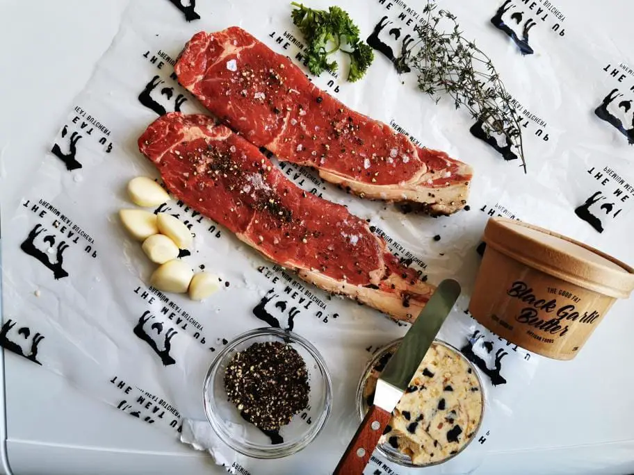 The Good Fat goes well on steaks too
