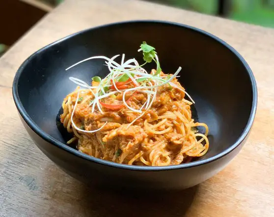 Chilli crab pasta