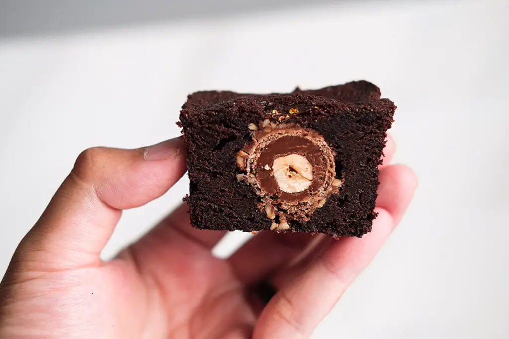 Ferrero Rocher brownie at Two Hands