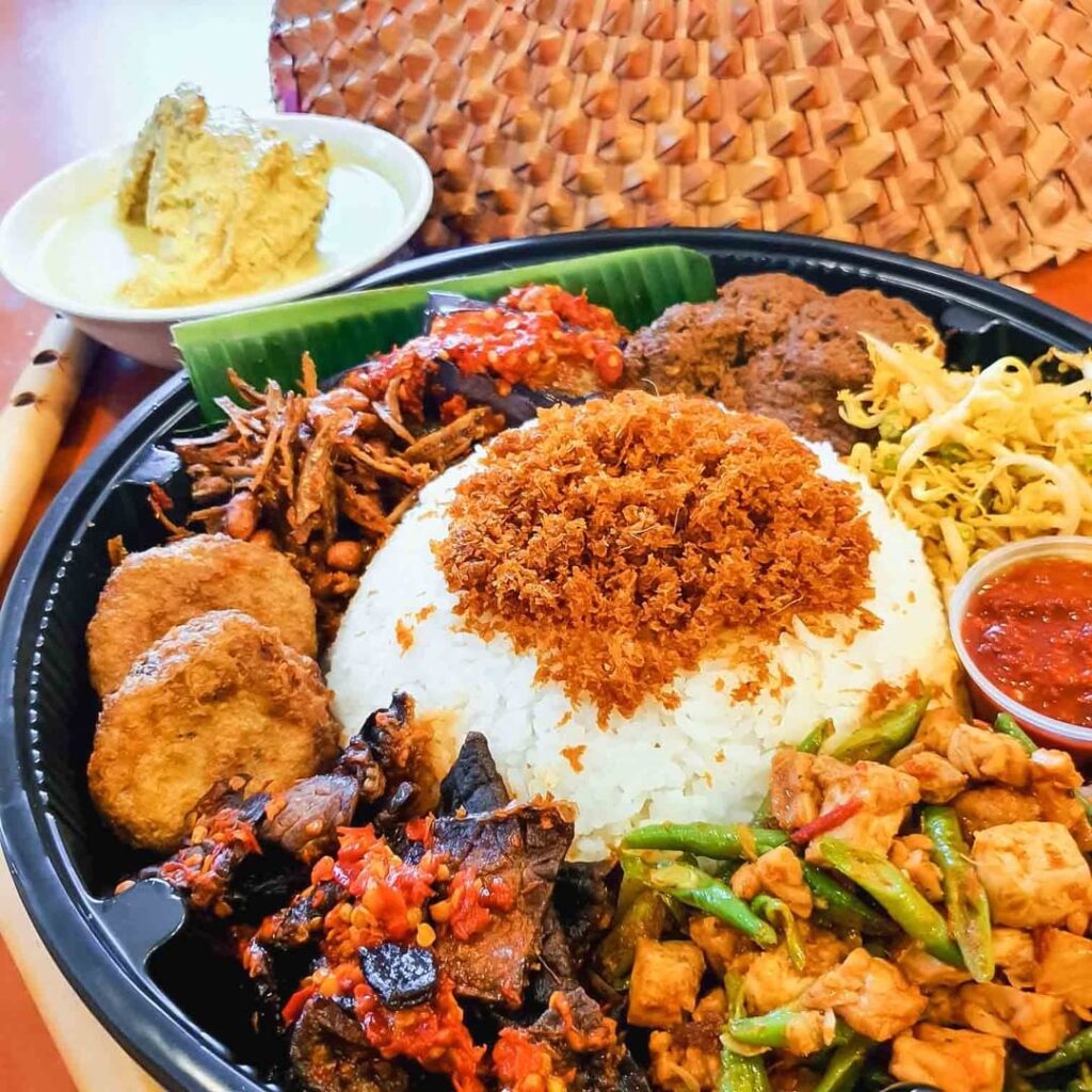 hjh maimunah Malay nasi ambeng
