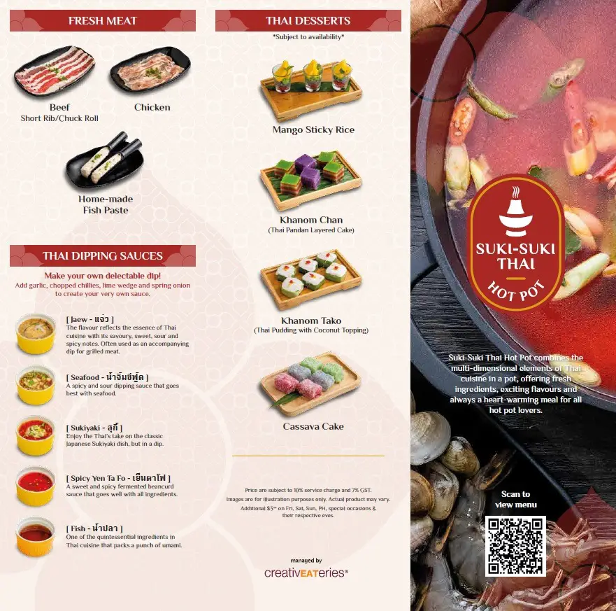 suki suki thai hot pot menu 2
