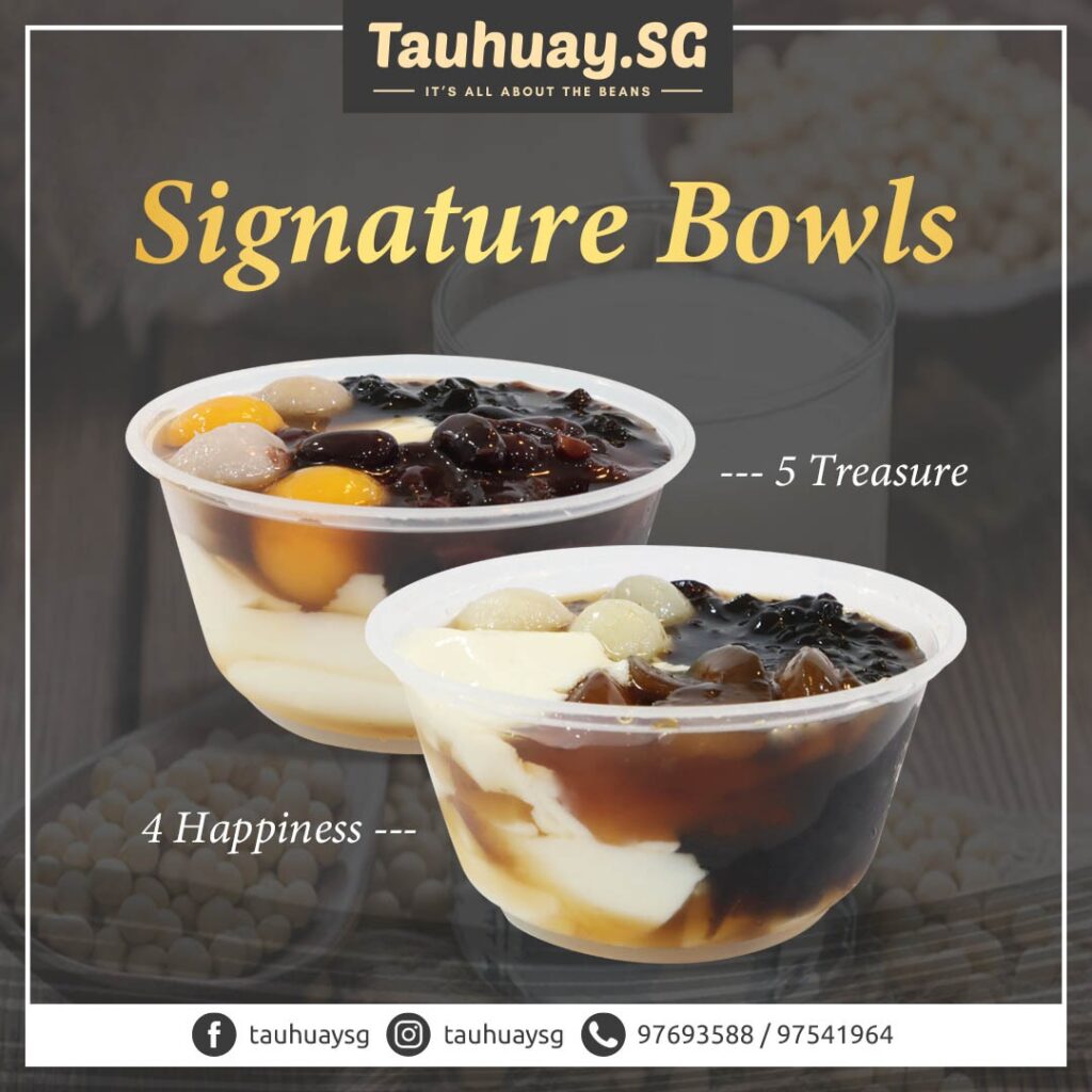 The signature items at tauhuay.sg