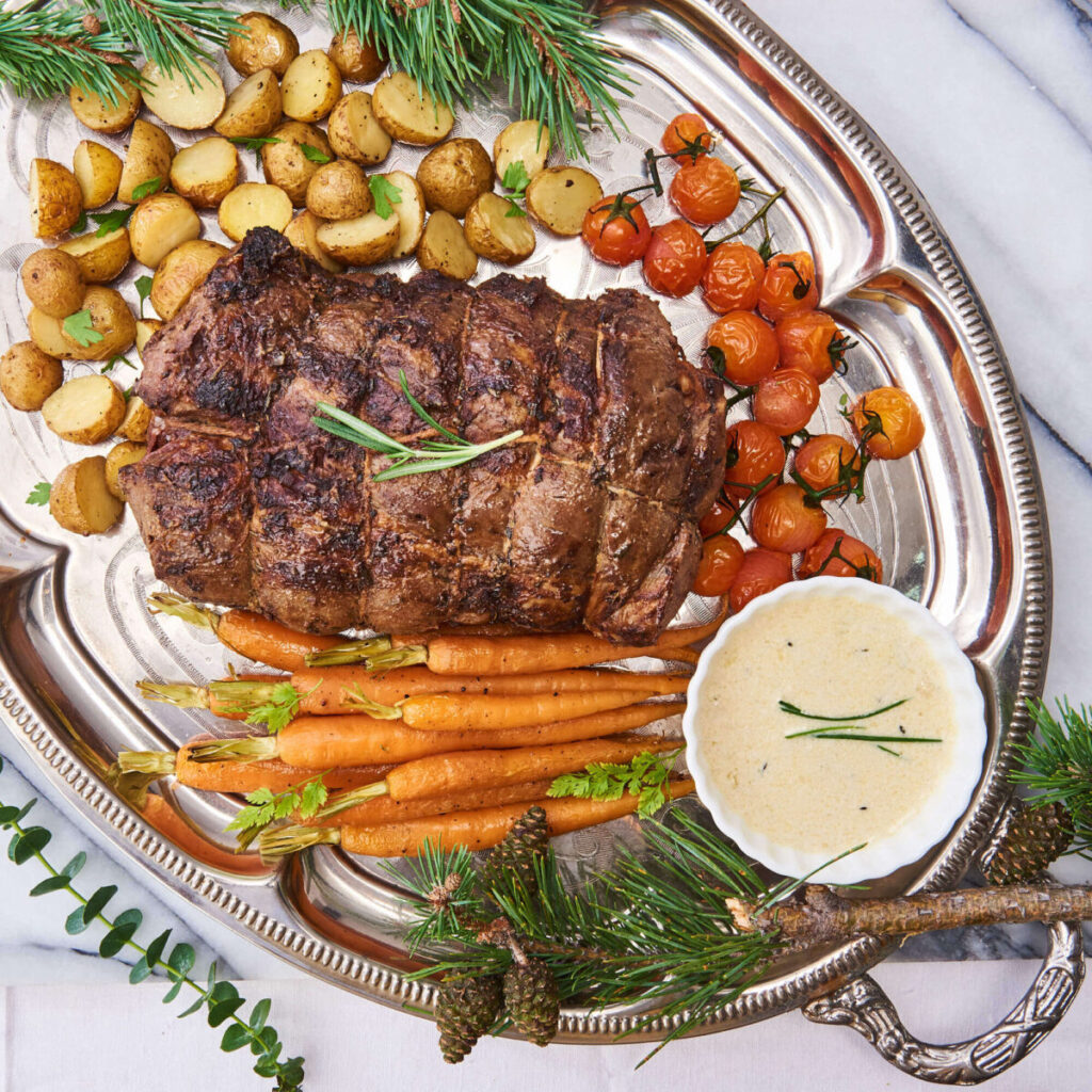 Roast Beef with the Works