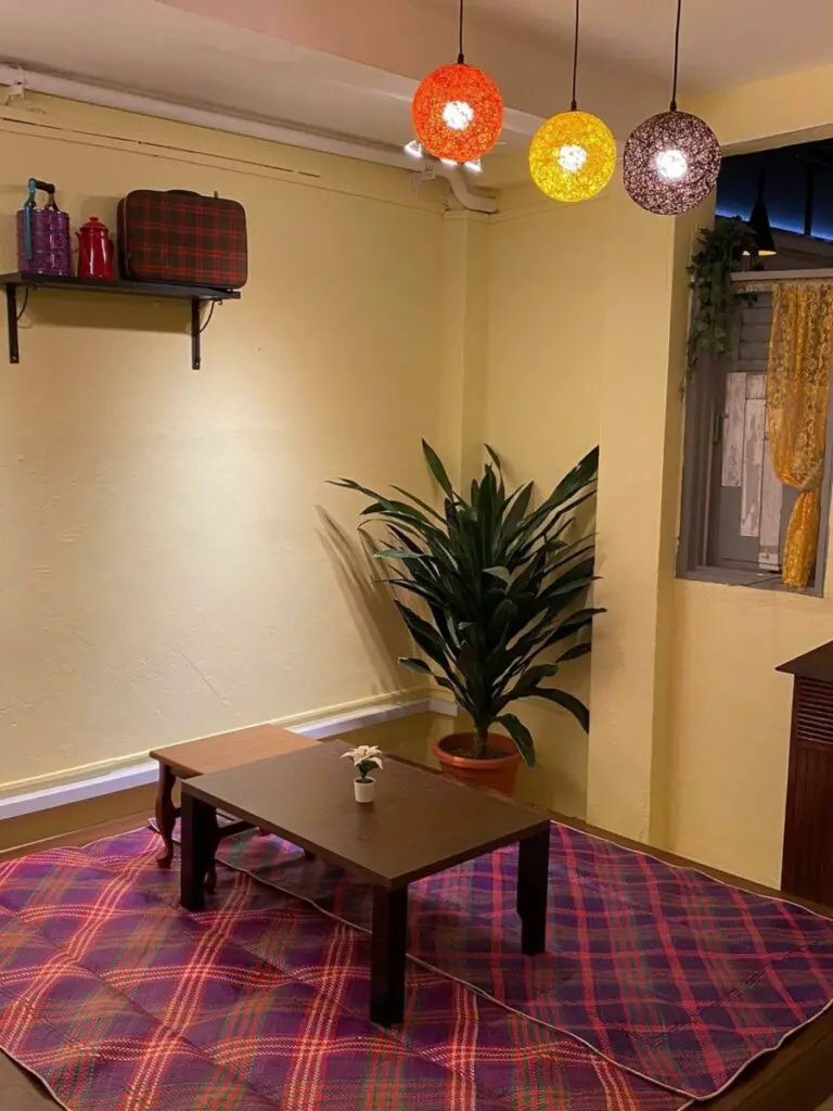 Hajjah Mariam seating area