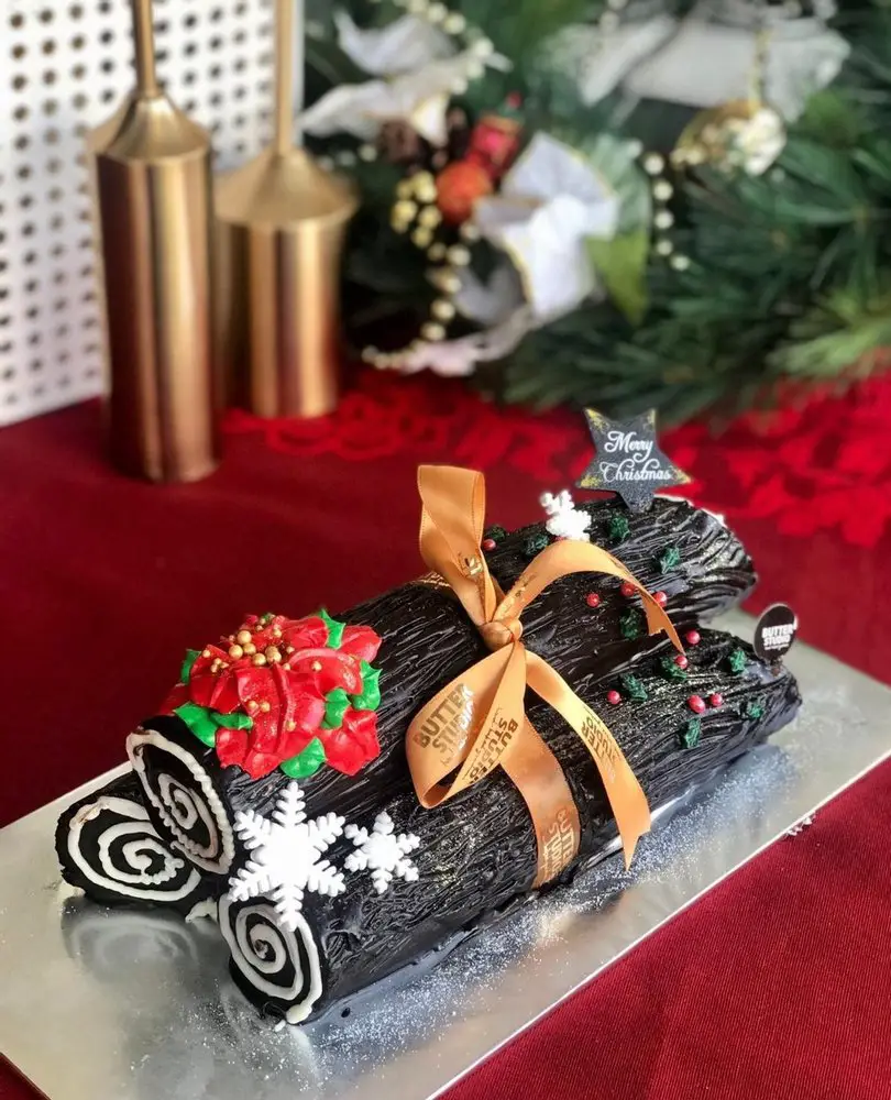 Butter Studio log cake