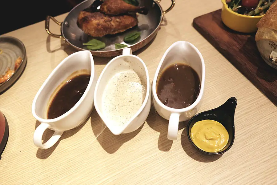 Sauces for the roast chicken