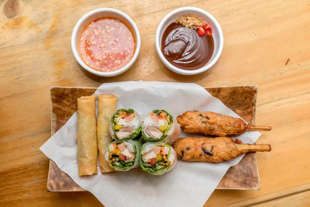 Mixed appetisers