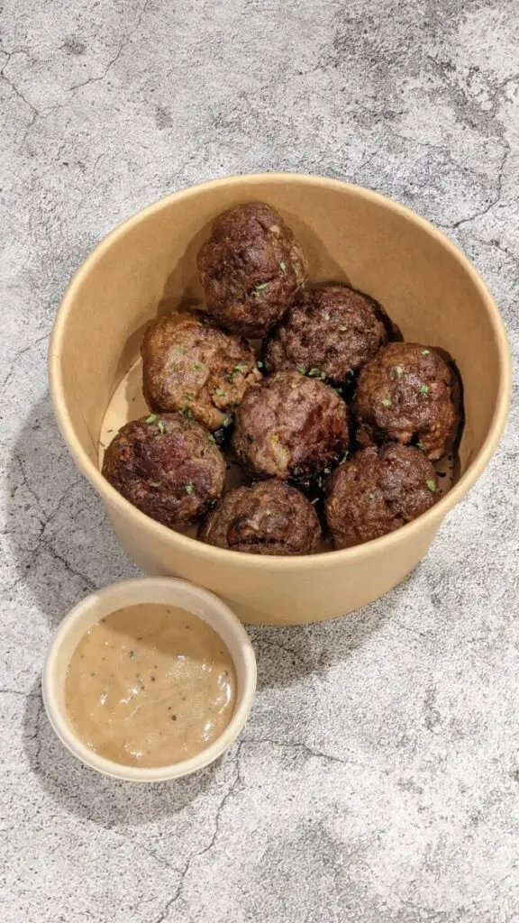 Baked Beef Balls