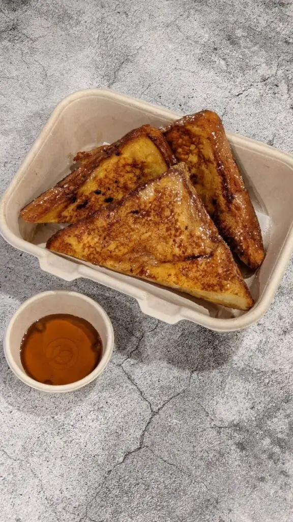French Toast with Maple Syrup