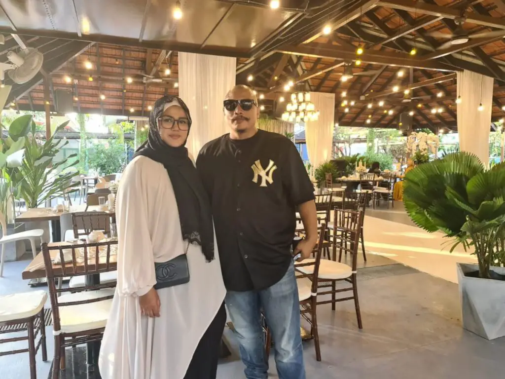 Fatimah Mohsin and husband