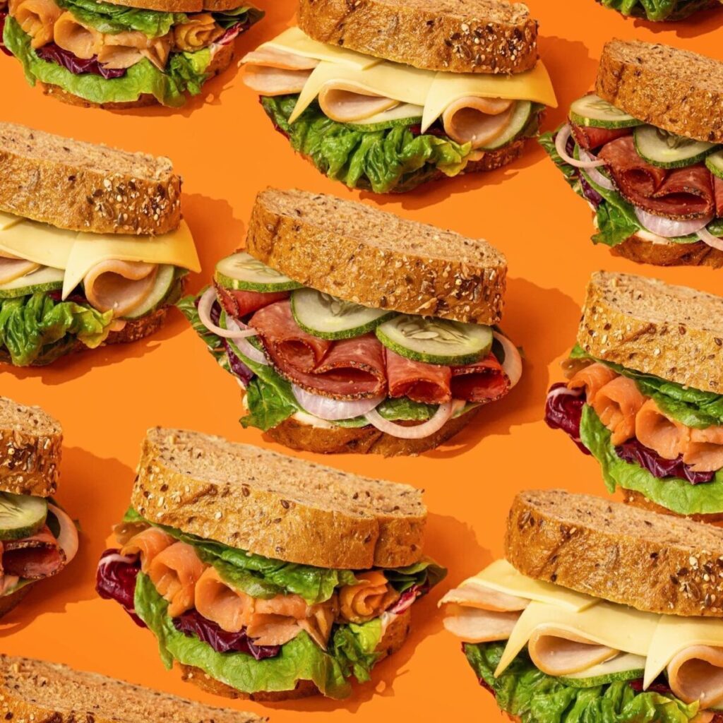 Maxx Coffee sandwiches
