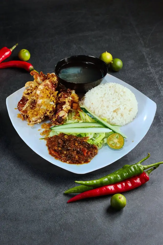 Nasi Sotong Penyek