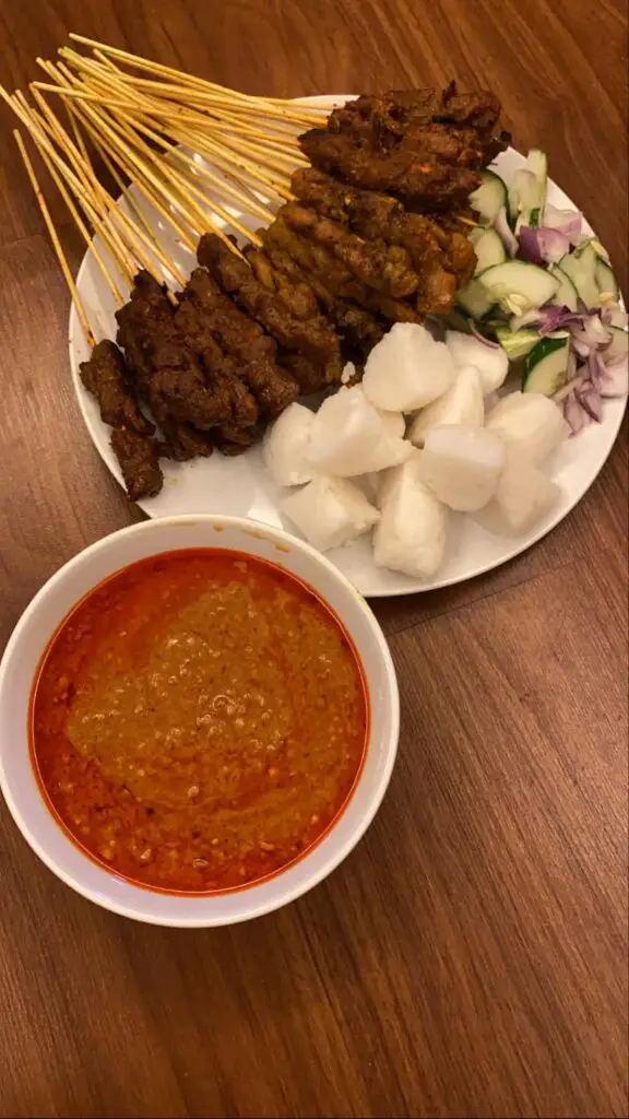 The satay from Sumang